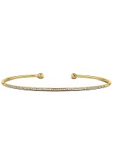 gorgeous little gold natural diamond bangle cuff bracelet for kids